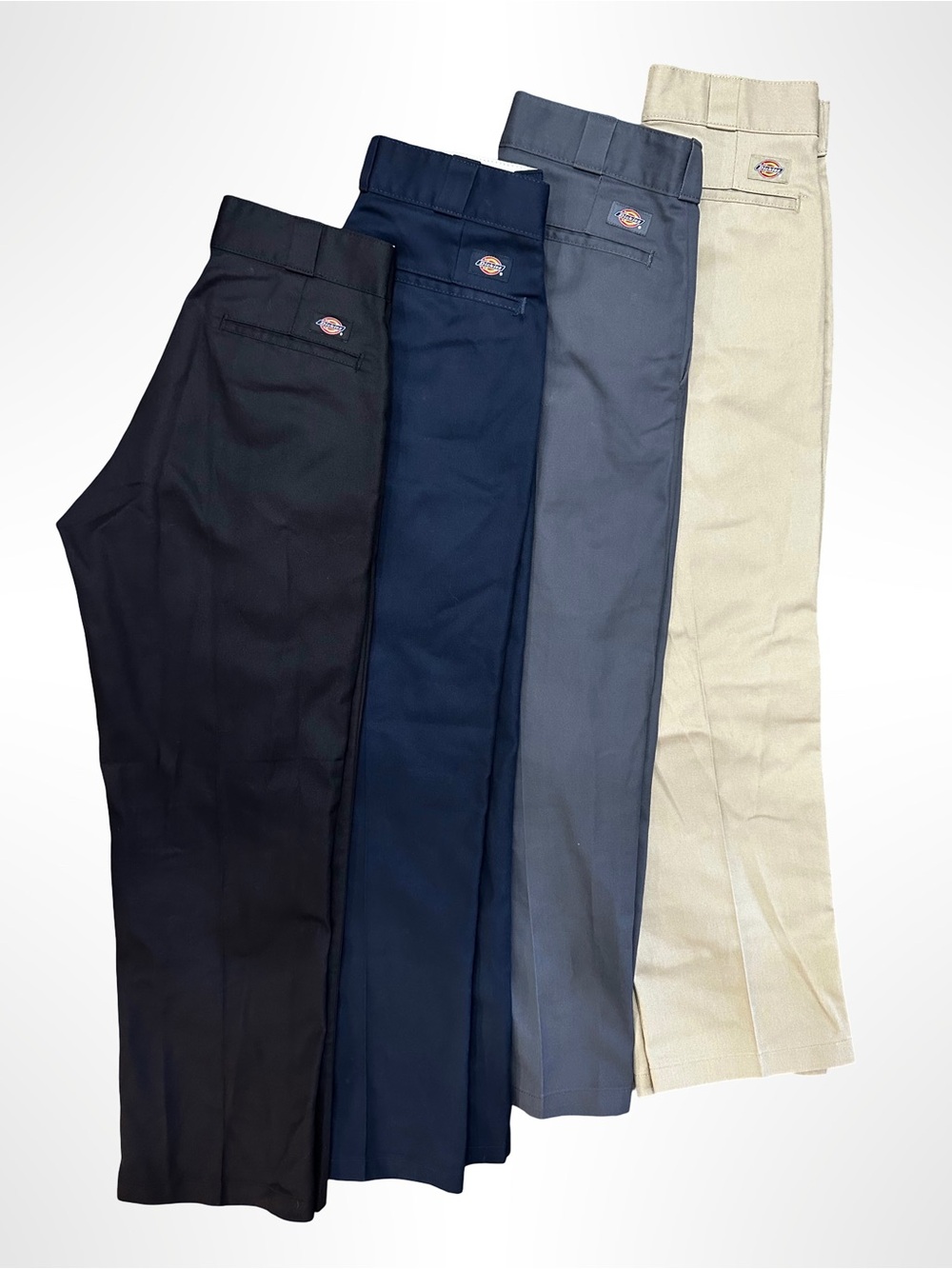 Lot of 4 Men’s Dickies 874 Original Fit Work Pants 32x30 (Black Navy Grey Khaki)